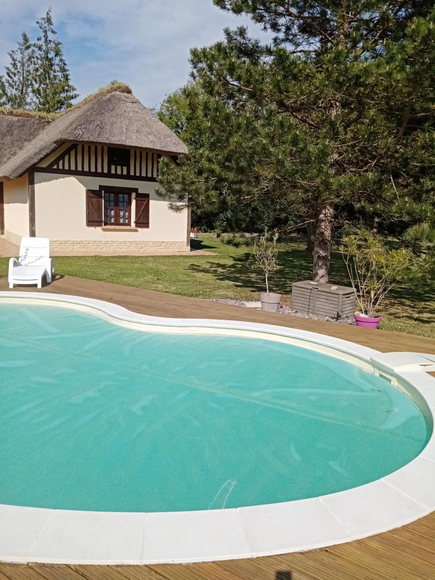 Maison Traditionnelle Normande Avec Piscine Hotot-en-Auge Екстериор снимка